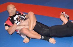 Pancrace : leg lock