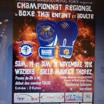 Championnat régional de Muay-Thaï