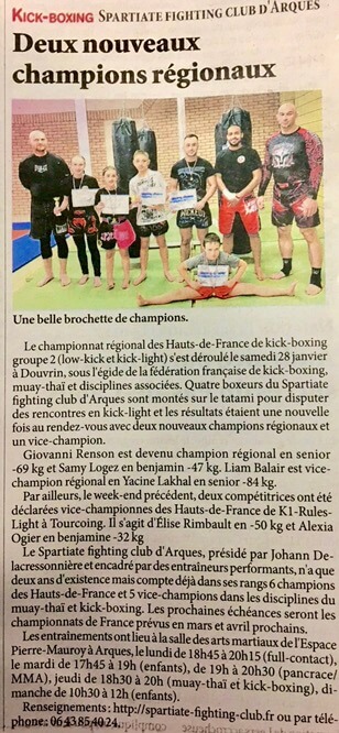 Retour sur les championnats régionaux