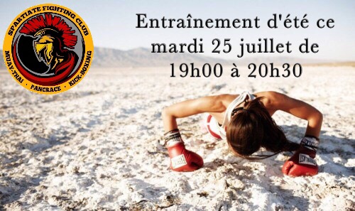 Entraînement d&rsquo;été 