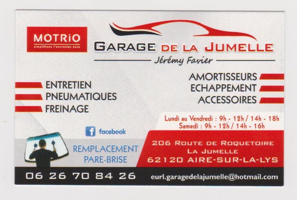 Garage de la jumelle