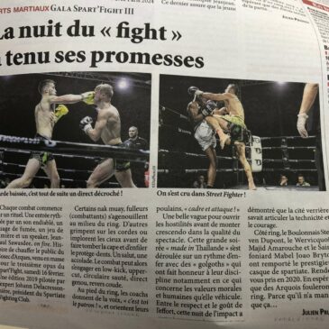 Spart’fight 3, la presse en parle…