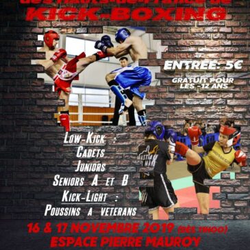 Championnat de ligue de Kick-boxing au Spartiate