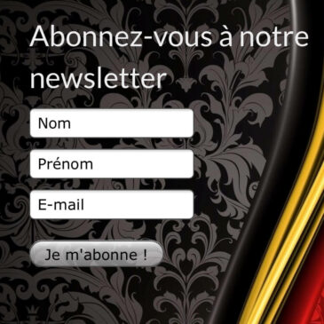 Abonnez-vous à notre newsletter