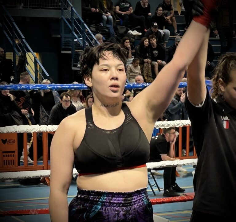 Bérénice Pruvost sacrée championne de la ligue des Hauts-de-France K1-Style en classe B (-70 kg) et qualifiée pour les championnats de France